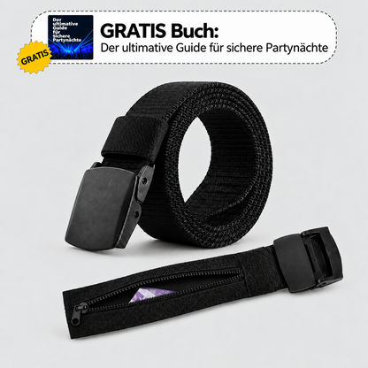 Sicherheitsgürtel mit Geheimfach